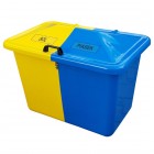 Double-module sand container 220L