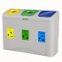 Eco Sorter Waste Segregation Container 3 x 50L