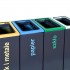4-module waste segregation station Eco Star 4 x 60L