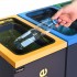 4-module waste segregation station Eco Star 4 x 60L