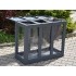 Anti-terrorist segregation bin Travel 3 x 60L