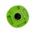 Battery container with tester