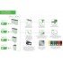 Outdoor Waste Segregation Container Modular Bin 1 x 70L