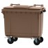 4-wheel waste container 660L ESE