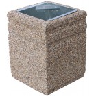 Concrete waste bin Mira 40 L
