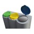 Indoor segregation station 3 x 120L Eko Cabinet