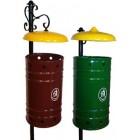 Street waste bin KO-7/1 P 20 L