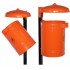 Street waste bin KO-6 35 L