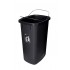 Universal Black Waste Bin Sort Bin 90L
