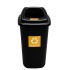 Sort Bin 45l segregation bin with black lid