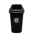 Sort Bin 45l segregation bin with black lid