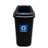 Sort Bin 45l segregation bin with black lid