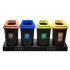 Metal base for Sort Bin baskets 2 x 90L