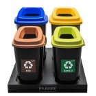 Segregation Bin Set Sort Bin 2x28L + 2x45L