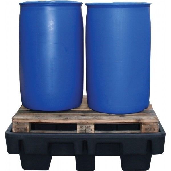 Drip tray for 2 barrels 230L