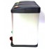 Three-chamber waste segregation bin 45L