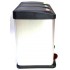 Three-chamber waste segregation bin 45L