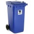 2-wheel waste container 80 L Weber